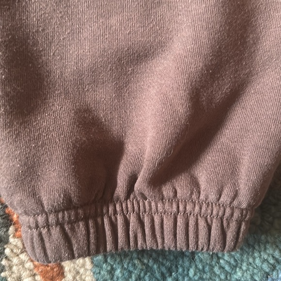 ALO SWEATPANTS COCOA BROWN RARE COLOR UNISEX SMALL - Picture 5 of 5